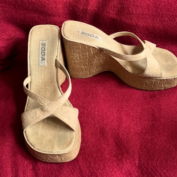 Soda Shoes Soda Platform Sandals Poshmark